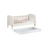 LUCEVI - Kiddy Toddler bed + Lade - Wit - 70x140 cm