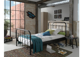 LUCEVI - New York Bed 120x200cm - Zwart