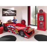 LUCEVI - Peuter Race Carbed -  175x78x48cm - Rood