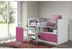 LUCEVI - Bonny 91 Halfhoogslaper 90x200cm - Fuchisa