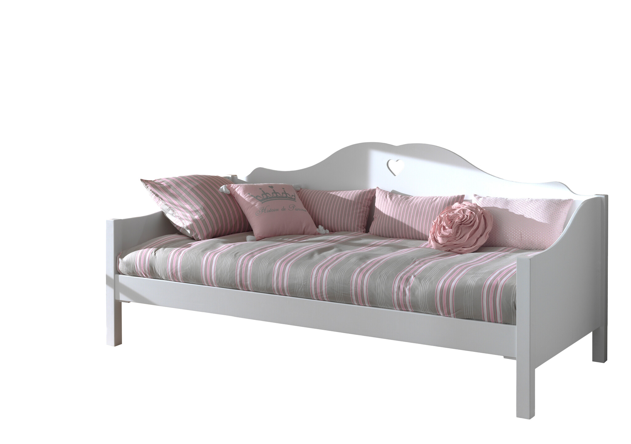 LUCEVI - Amori Kajuitbed 90x200cm - Wit