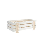 LUCEVI - Modulo Puzzle Stapelbare bedden - 3 stuks - Wit - 90x200 cm