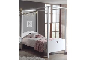 LUCEVI - Amori Hemelbed 90x200cm - Wit