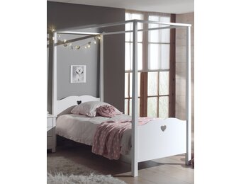 LUCEVI - Amori Hemelbed 90x200cm - Wit