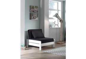 LUCEVI - Pino Slaapfauteuil - Wit - 90x200 cm