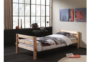 LUCEVI - Pino Bed 90x200cm - Beige