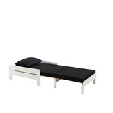 LUCEVI - Pino Mezzanine Bed + Ladder + Slaapfauteuil - Wit - 90x200 cm