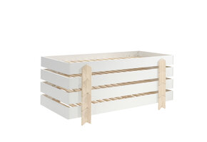 LUCEVI - Modulo Pijl Stapelbare bedden - 4 stuks - Wit - 90x200 cm