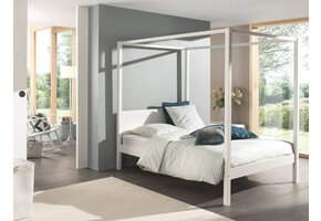 LUCEVI - Pino Hemelbed 140x200cm - Wit