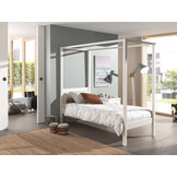 LUCEVI - Pino Hemelbed 90x200cm - Wit
