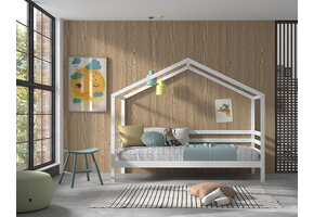 LUCEVI - Dallas Huisbed 90x200cm - Wit