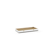 LUCEVI - Amori 91 Huisbed Met Rug + Lattenbodem + Rolbed + Uitvalbeveiliging - Wit - 90x200 cm