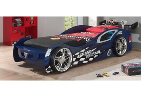 LUCEVI - Carbeds Grand Turismo Bed 90x200cm - Blauw