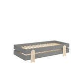 LUCEVI - Modulo Pijl Stapelbare bedden - 2 stuks - Grijs - 90x200 cm