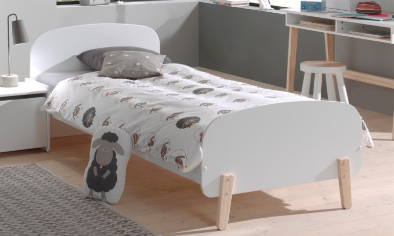 LUCEVI - Kiddy Bed 90x200cm - White