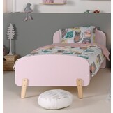 LUCEVI - Kiddy bed + Nachtkastje - Roze - 90x200 cm