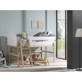 LUCEVI - Kiddy Halfhoogslaper 90x200cm - Wit