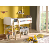 LUCEVI - Kiddy Halfhoogslaper 90x200cm - Wit