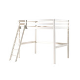 LUCEVI - Pino Mezzanine Bed + Ladder + Slaapfauteuil - Wit - 140x200 cm