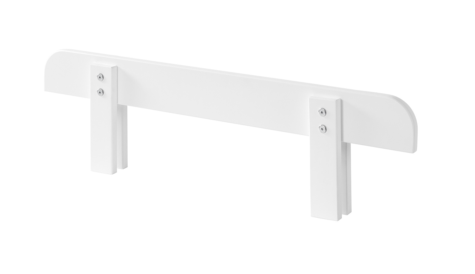 LUCEVI - Kiddy bed + Uitvalbeveiliging - Wit - 90x200 cm