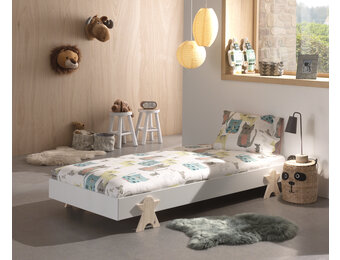 LUCEVI - Modulo Smiley Bed 90x200cm - Wit