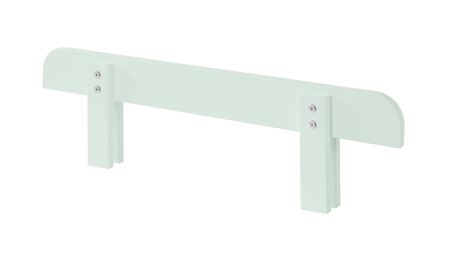 LUCEVI - Kiddy bed + Nachtkastje + Uitvalbeveiliging - Mint Green - 90x200 cm