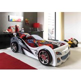 LUCEVI - Carbeds Brap Brap bed + Matras - Wit - 90x200 cm