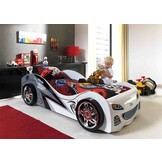 LUCEVI - Carbeds Brap Brap bed + Matras - Wit - 90x200 cm