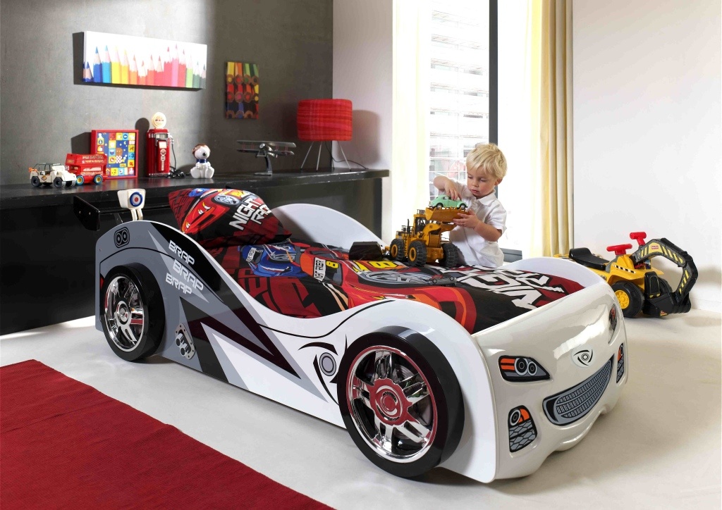 LUCEVI - Carbeds Brap Brap bed + Matras - Wit - 90x200 cm