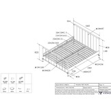LUCEVI - Bronxx Bed 160x200cm - Wit