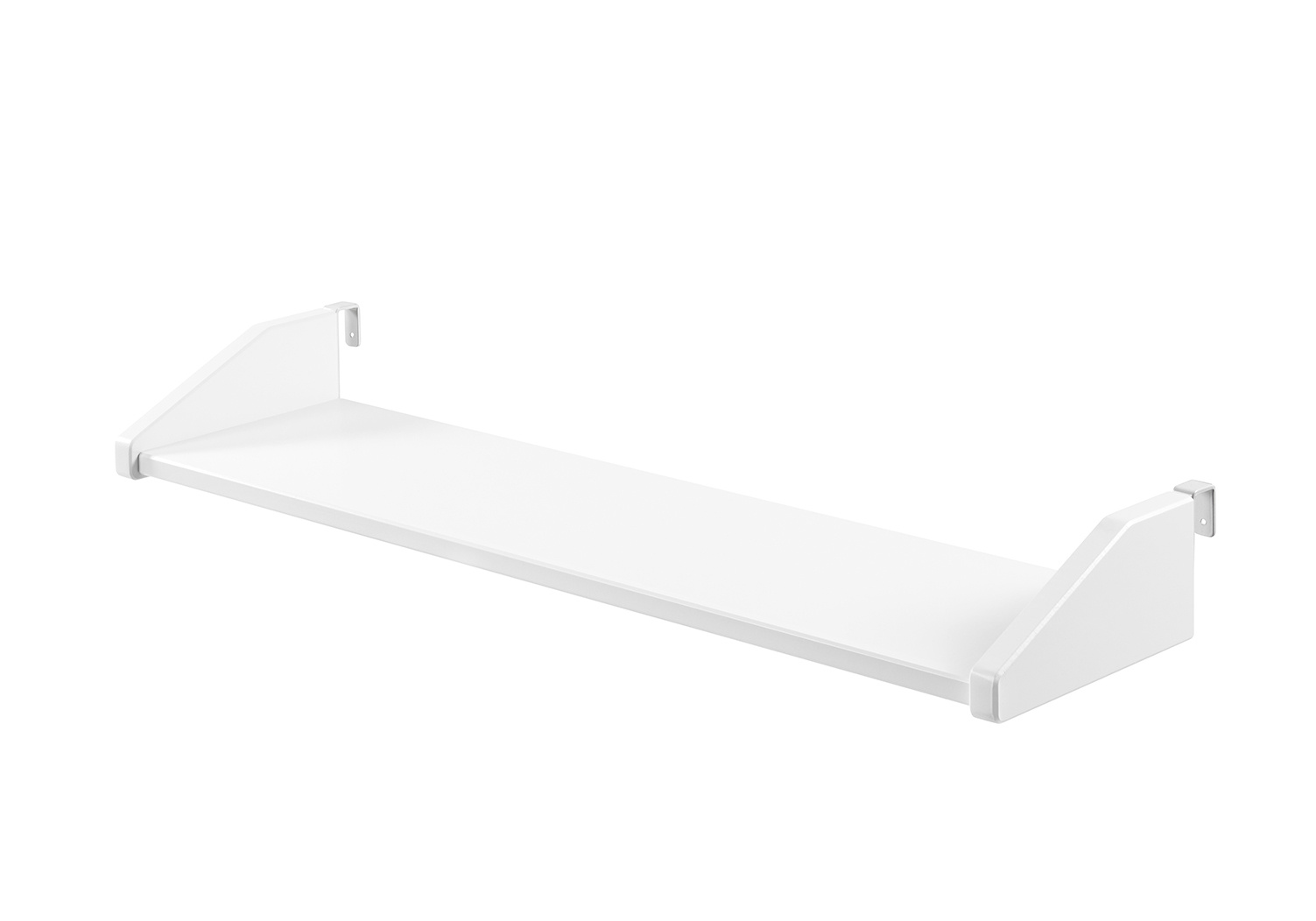 LUCEVI - Pino Halfhoogslaper H85CM + Ladder + Hangplank - Wit - 90x200 cm