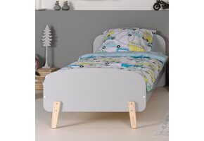 LUCEVI - Kiddy Bed 90x200cm - Grijs