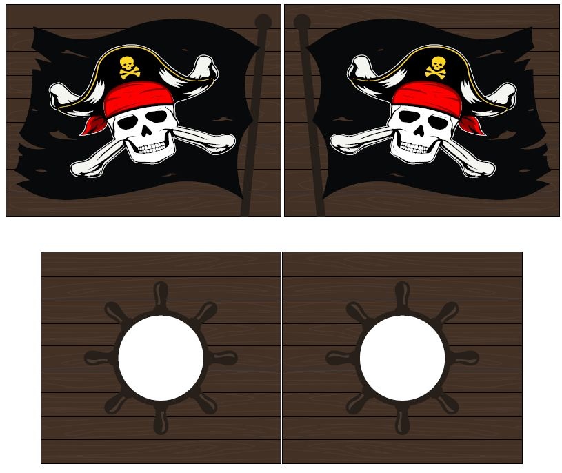 LUCEVI - Pino Halfhoogslaper H115CM + Ladder + Caribian Pirates Gordijntjes - Wit - 90x200 cm