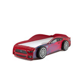 LUCEVI - Carbeds Panther Power Bed + Matras - Rood - 90x200 cm