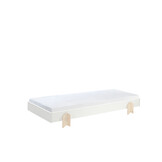 LUCEVI - Modulo Arrow Bed 90x200cm - Wit