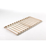 LUCEVI - Amori hemelbed + Lattenbodem + Bedlinnen - Wit - 90x200 cm