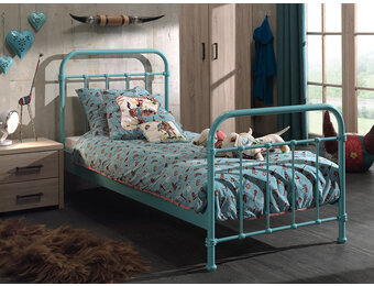 LUCEVI - New York Bed 90x200cm - Mint