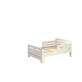 LUCEVI - Jumper Doorgroeibed + Matras - Wit - 60x140/ 90x200 cm