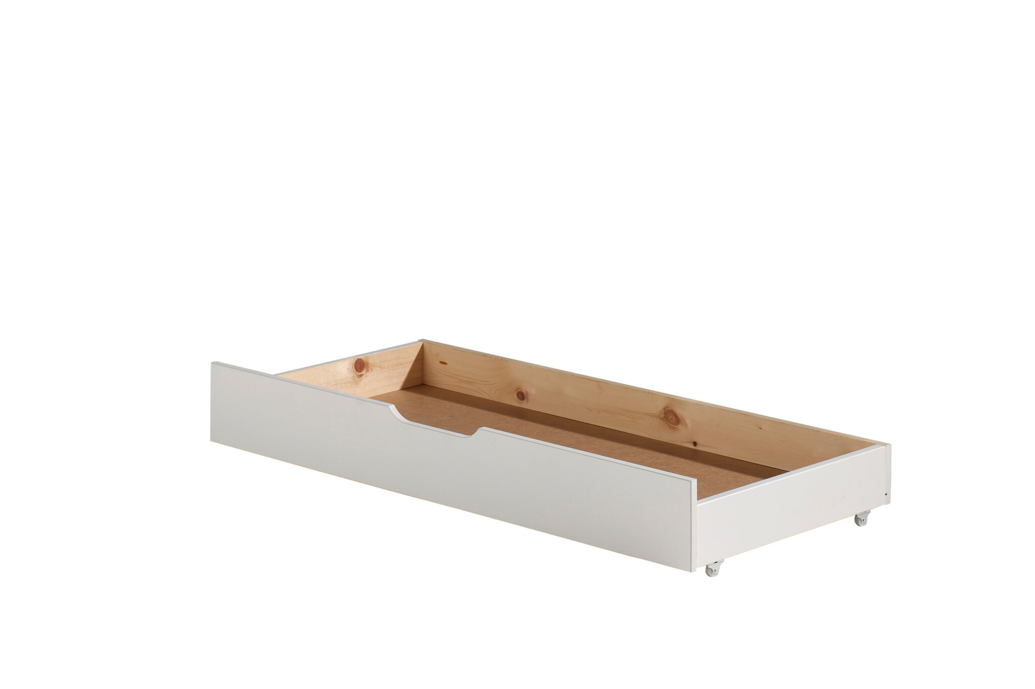 LUCEVI - Jumper Doorgroeibed + Lade - Wit - 60x140/ 90x200 cm