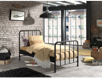 LUCEVI - Bronxx Bed 90x200cm - Zwart