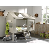 LUCEVI - Charlotte Huisbed 90x200cm - Grijs/ Beige