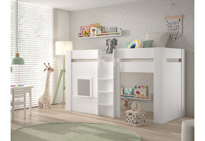 LUCEVI - Reno Halfhoogslaper 90x200cm - Wit