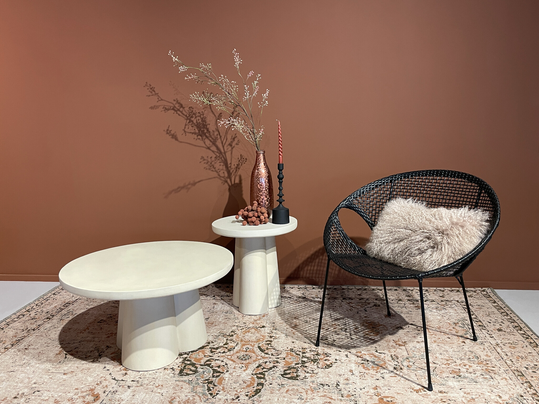 Brix - Salontafel Brix Clubs Sandy 50cm - Beton / MDF