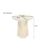 Brix - Salontafel Brix Clubs Sandy 50cm - Beton / MDF