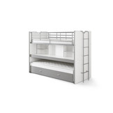 LUCEVI - Bonny Stapelbed 90x200cm - Zilver