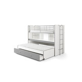 LUCEVI - Bonny Stapelbed 90x200cm - Zilver