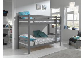 LUCEVI - Pino Stapelbed 90x200cm - Grijs