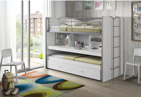 LUCEVI - Bonny Stapelbed 90x200cm - Wit