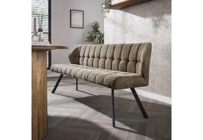 Hoyz Collection - Eetkamerbank Raster - Boucle Taupe