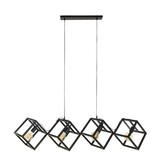 Hoyz Collection - Hanglamp 4L Kubus - Charcoal